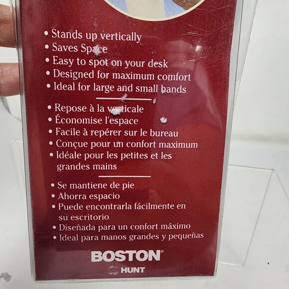 Boston The Grip II Black Compact Vertical Stand Up Stapler Office Desk Supply - Picture 4 of 5